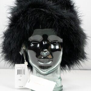 The Goldie Feathered Bucket Hat